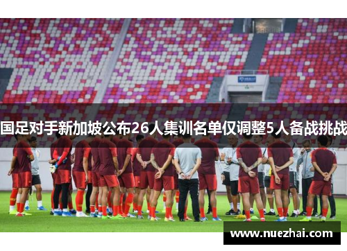 国足对手新加坡公布26人集训名单仅调整5人备战挑战